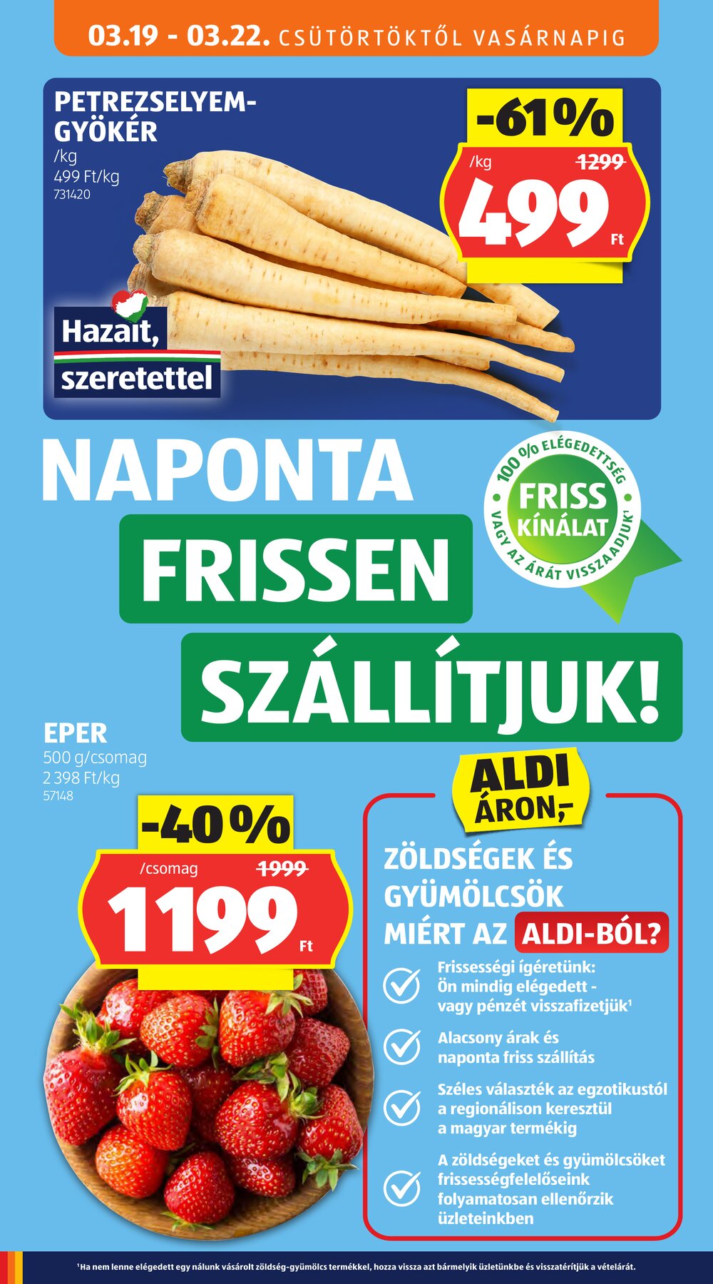 Aldi akciós újság 2026.03.19-től - 38. oldal.