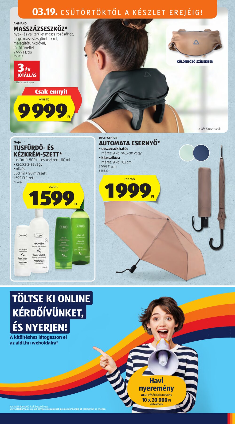 Aldi akciós újság 2026.03.19-től - 41. oldal.