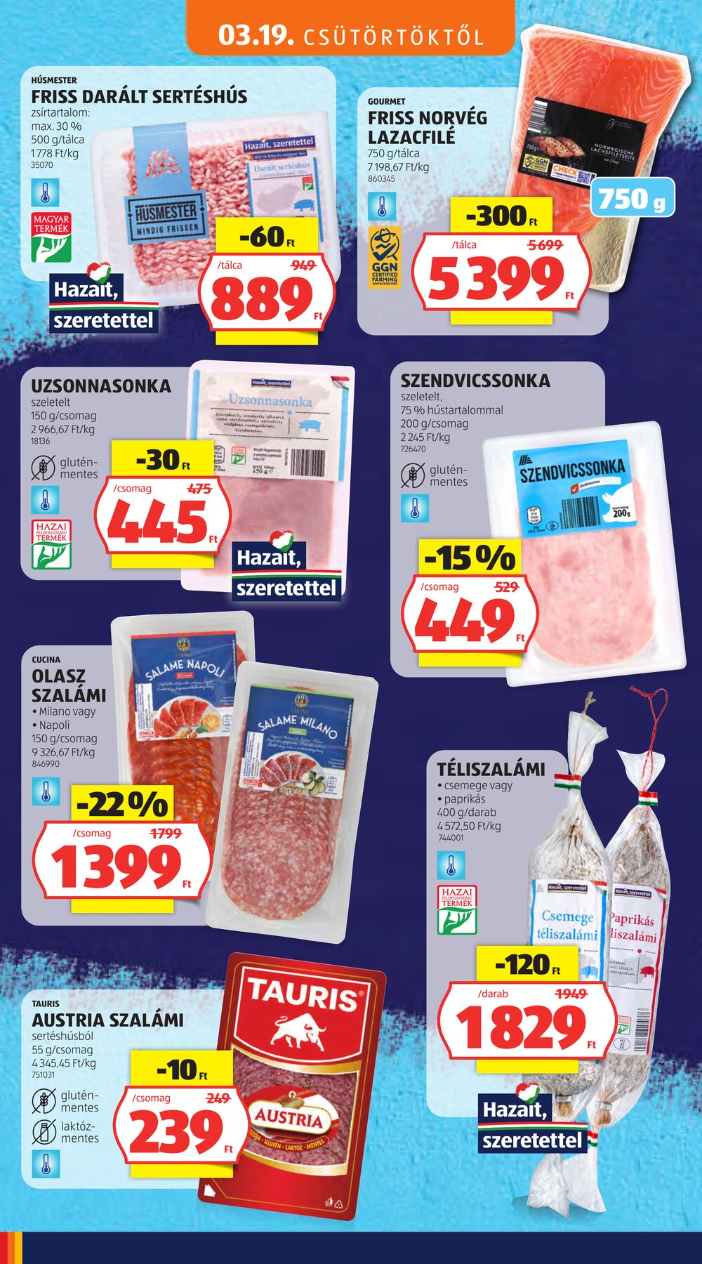 Aldi akciós újság 2026.03.19-től - 6. oldal.
