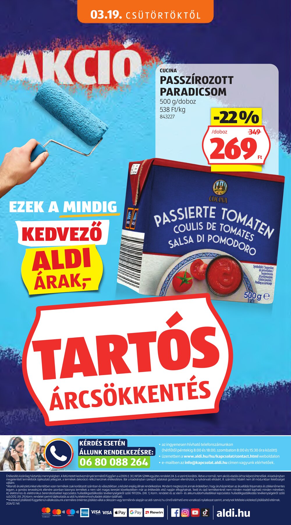 Aldi akciós újság 2026.03.19-től - 80. oldal.