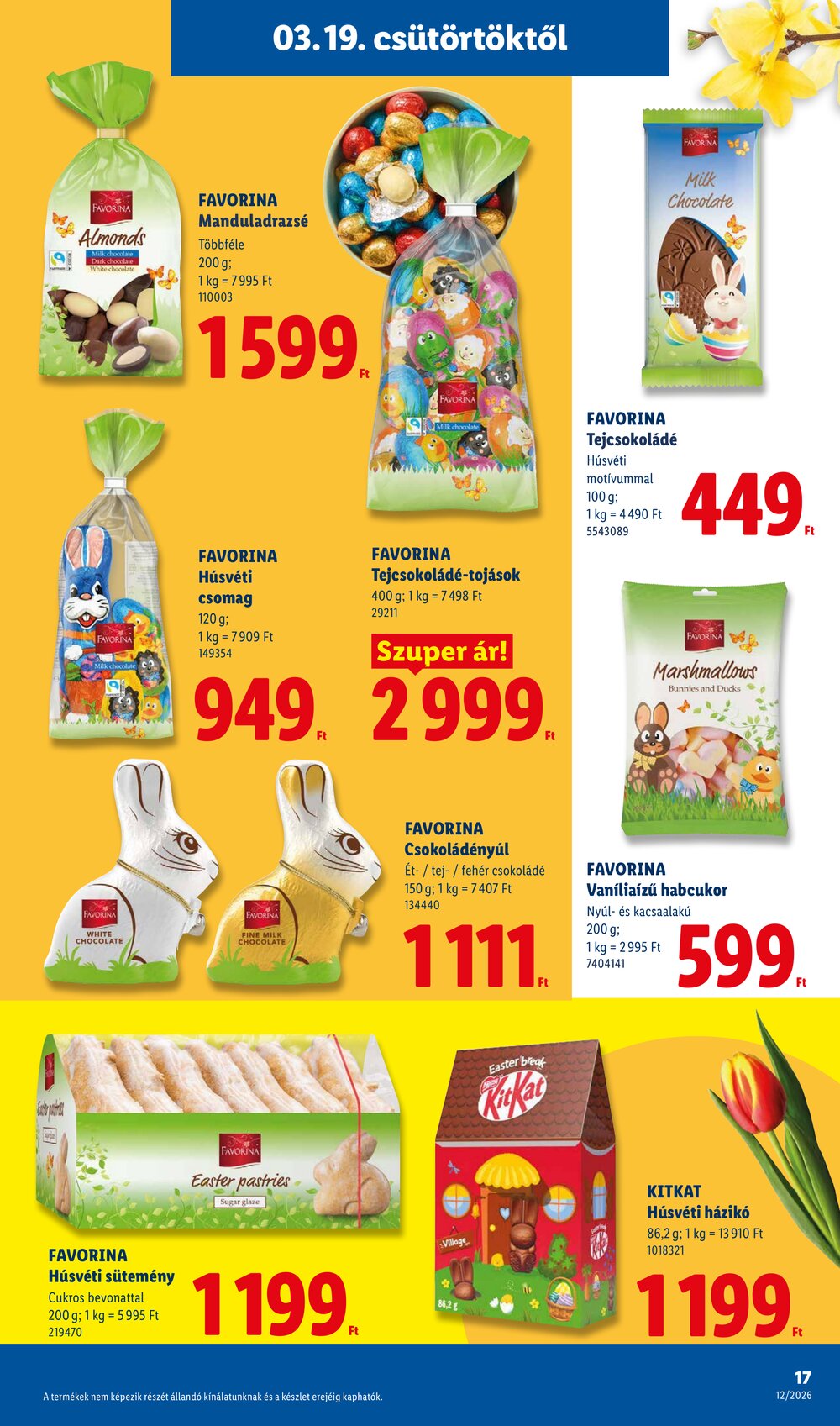 Lidl akciós újság 2026.03.19-től - 17. oldal.