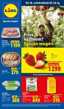 Lidl akciós újság 2026.03.19-től
