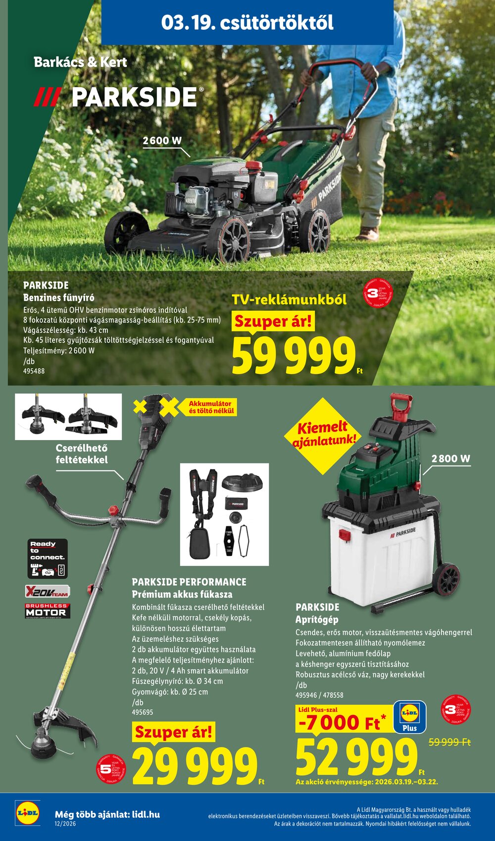 Lidl akciós újság 2026.03.19-től - 24. oldal.