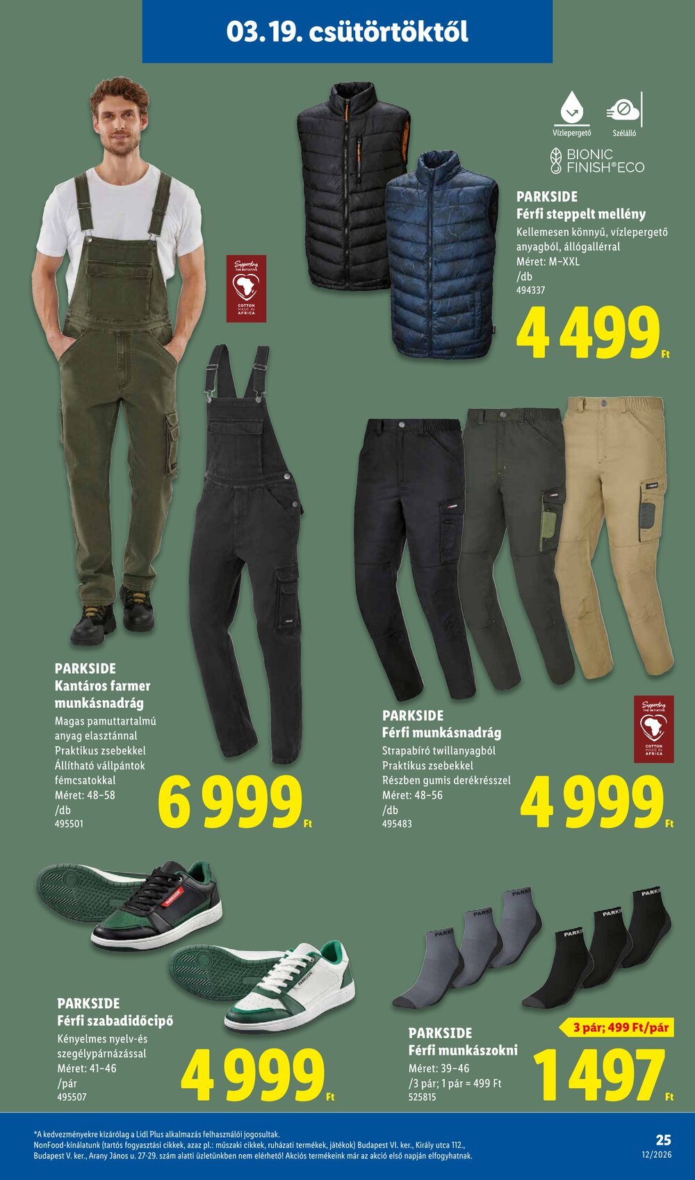 Lidl akciós újság 2026.03.19-től - 25. oldal.