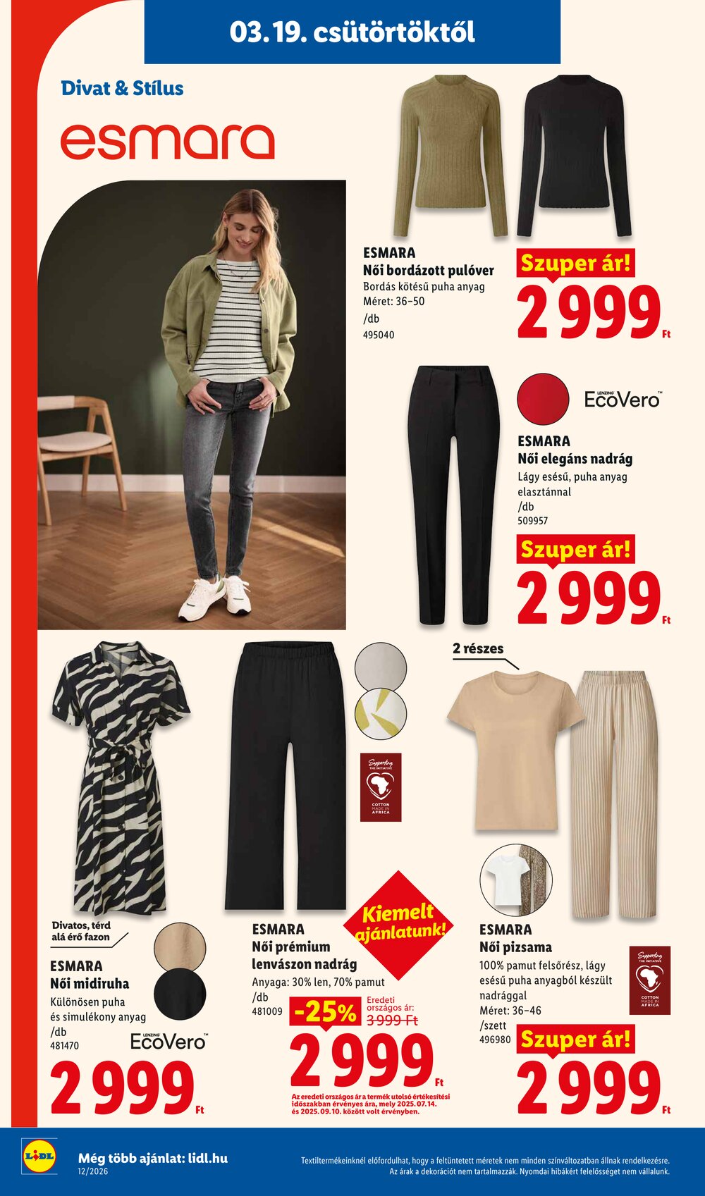 Lidl akciós újság 2026.03.19-től - 28. oldal.