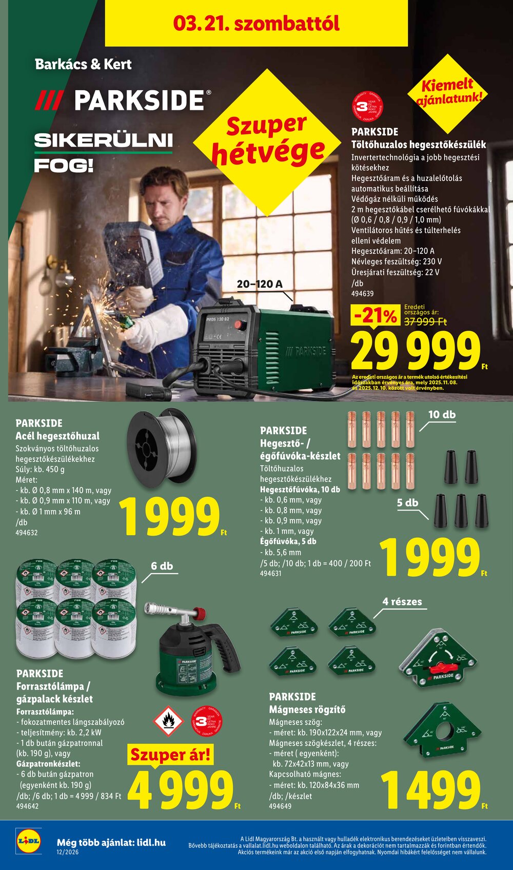 Lidl akciós újság 2026.03.19-től - 36. oldal.