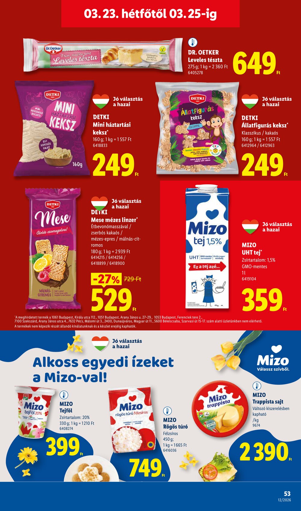 Lidl akciós újság 2026.03.19-től - 53. oldal.