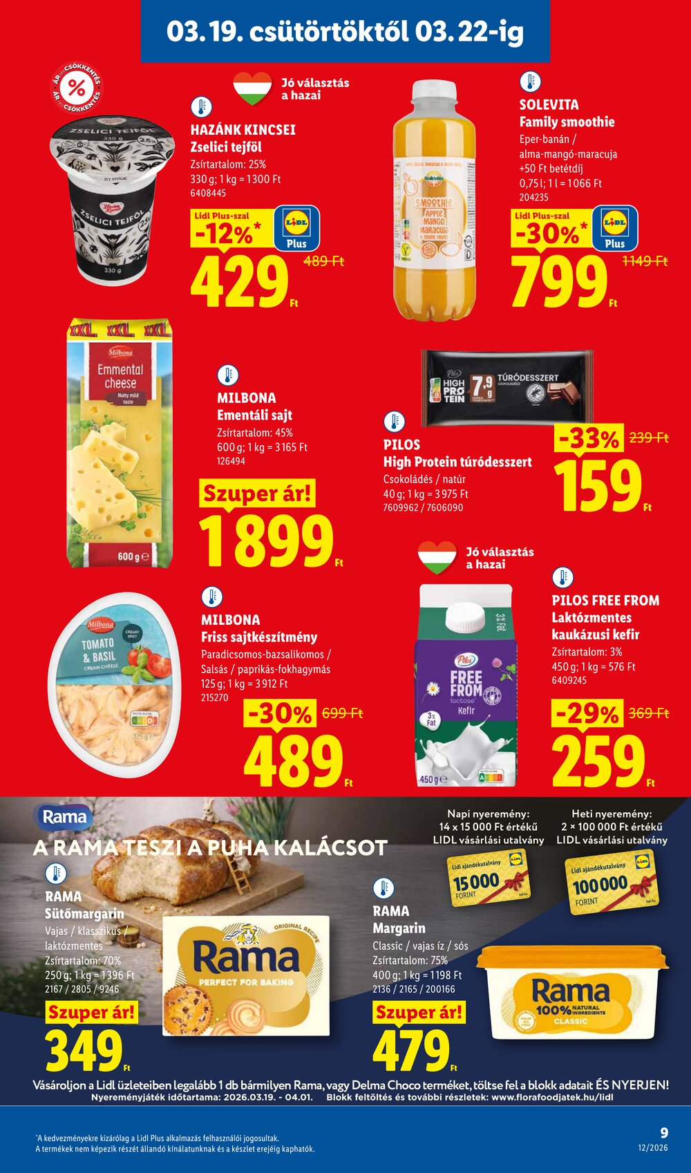 Lidl akciós újság 2026.03.19-től - 9. oldal.