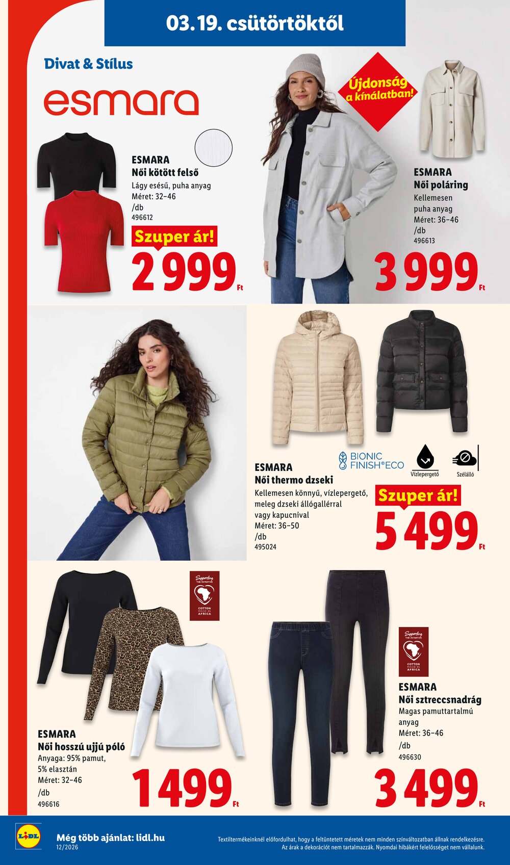 Lidl akciós újság 2026.03.19-től - 10. oldal.