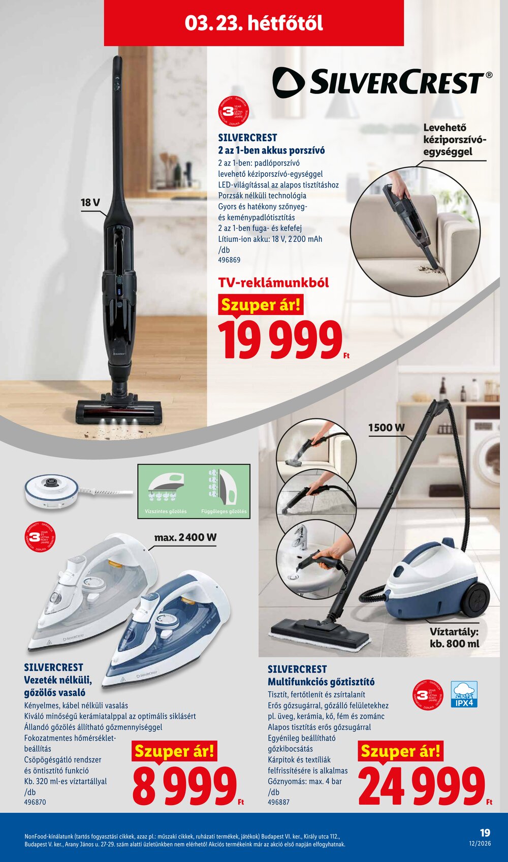 Lidl akciós újság 2026.03.19-től - 19. oldal.