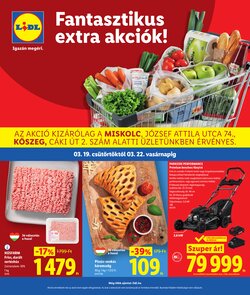Lidl akciós újság 2026.03.19-től