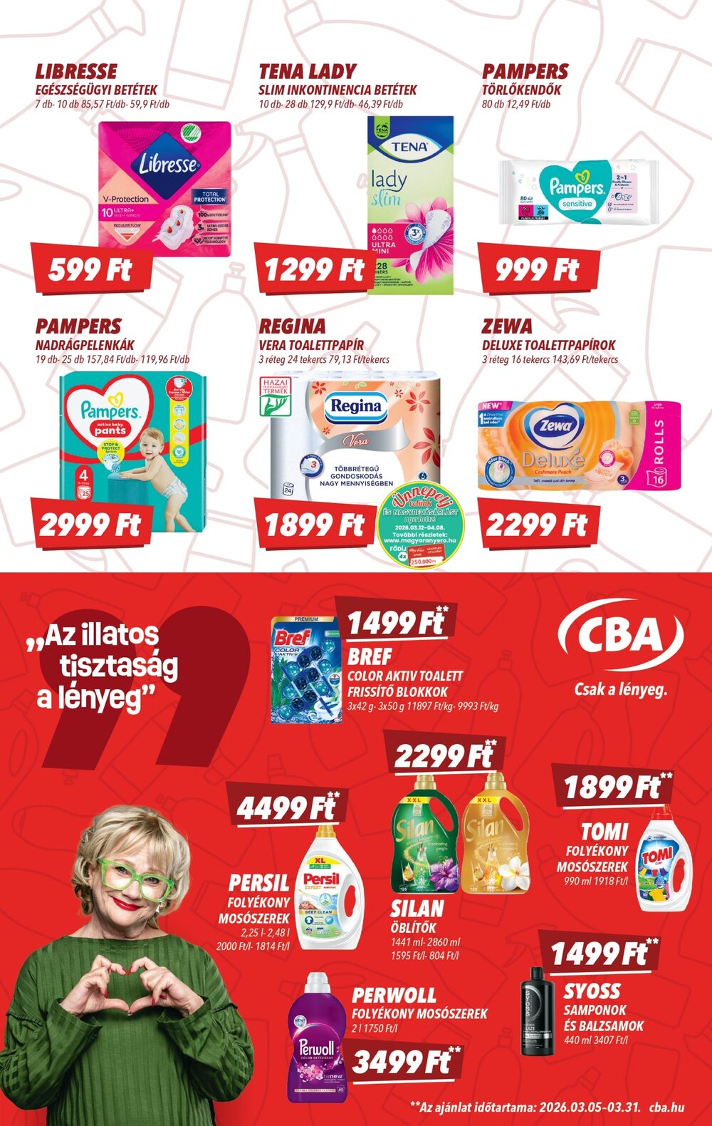 CBA akciós újság 2026.03.19-től - 11. oldal.