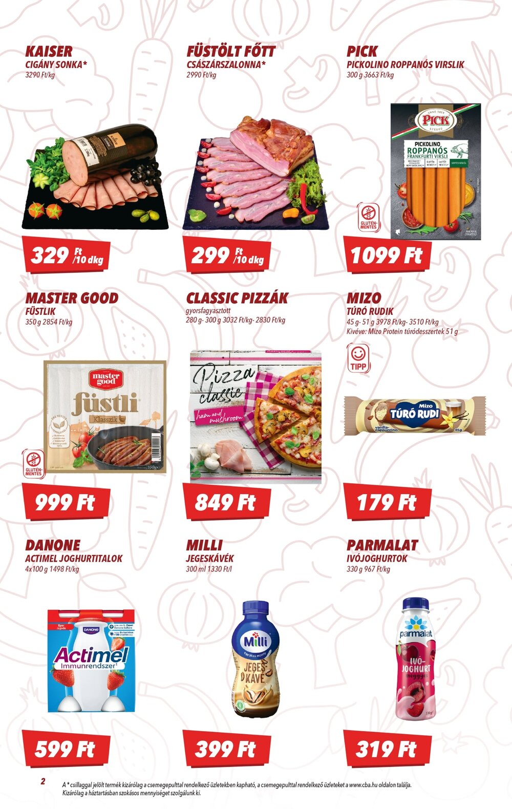 CBA akciós újság 2026.03.19-től - 2. oldal.