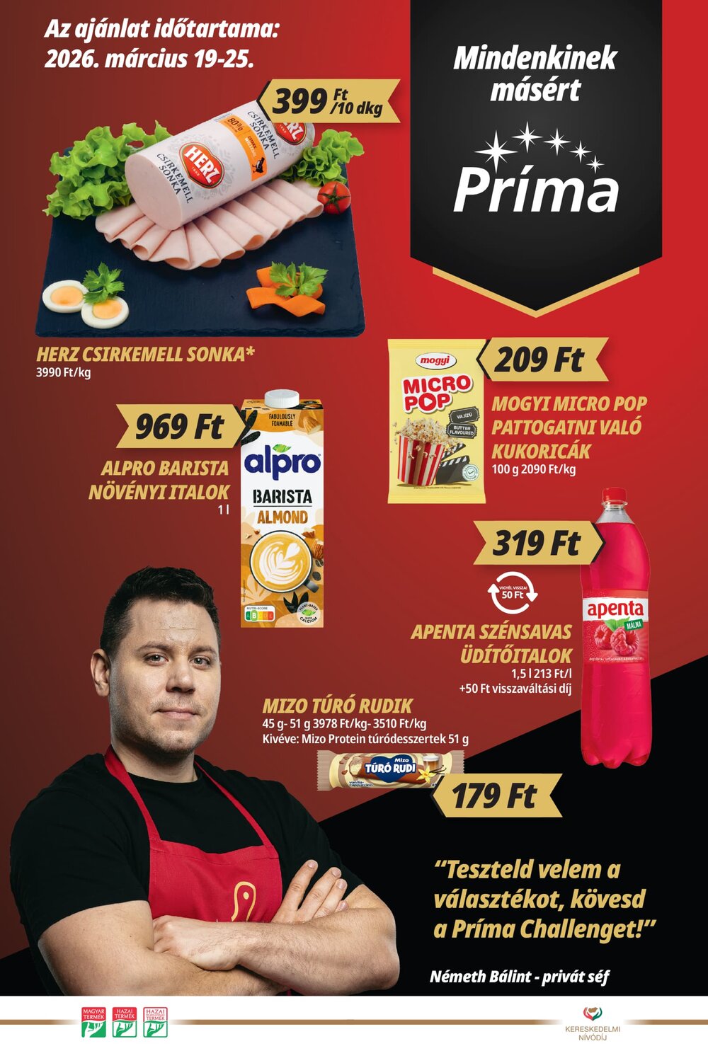 CBA akciós újság 2026.03.19-től - 1. oldal.
