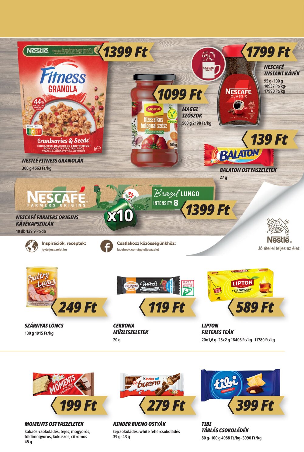 CBA akciós újság 2026.03.19-től - 10. oldal.