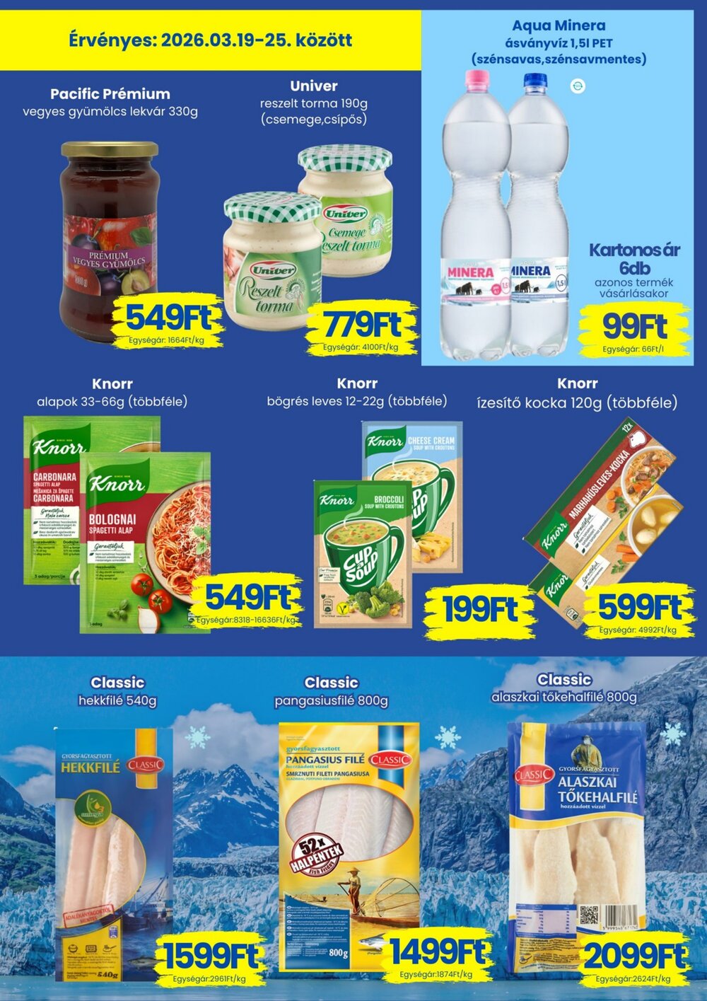 Magnetic áruházak akciós újság 2026.03.19-től - 3. oldal.