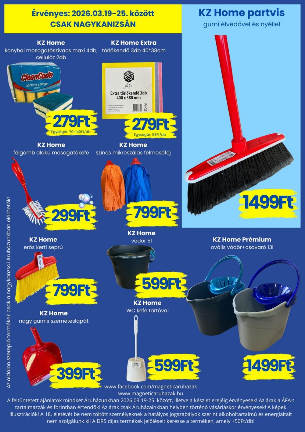 Magnetic áruházak akciós újság 2026.03.19-től - 8. oldal.