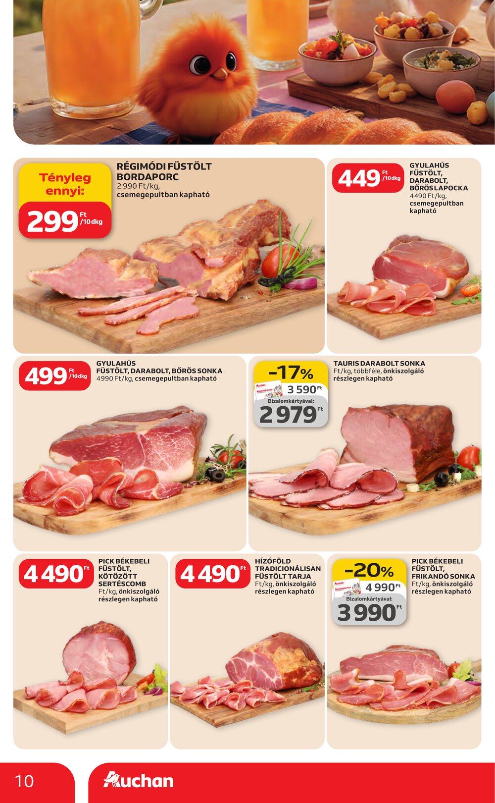 Auchan akciós újság 2026.03.19-től - 10. oldal.