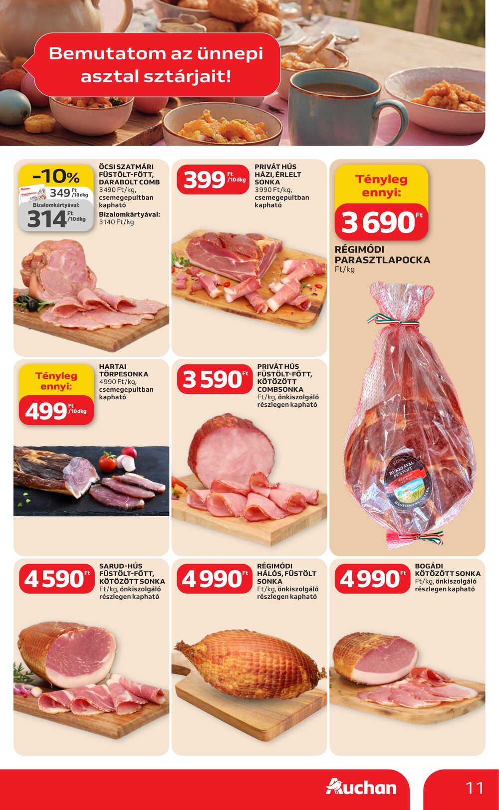 Auchan akciós újság 2026.03.19-től - 11. oldal.