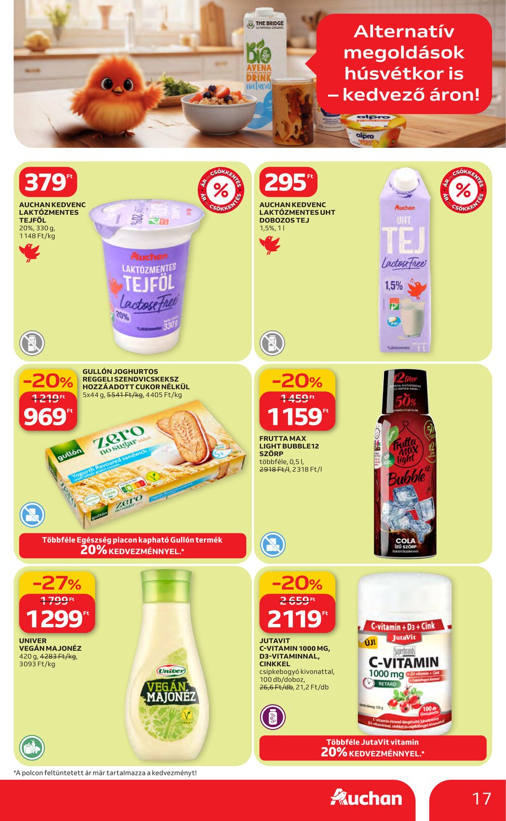 Auchan akciós újság 2026.03.19-től - 17. oldal.