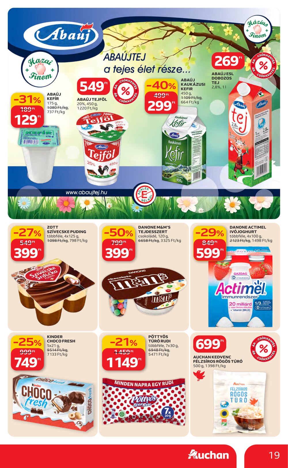 Auchan akciós újság 2026.03.19-től - 19. oldal.