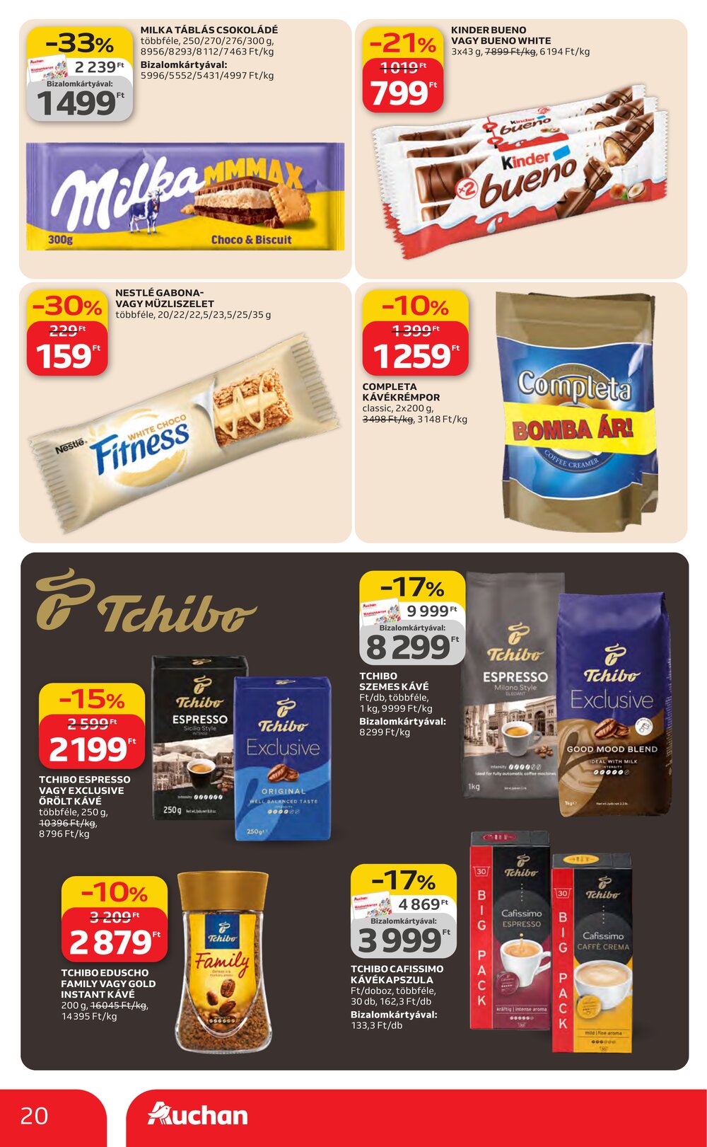 Auchan akciós újság 2026.03.19-től - 20. oldal.
