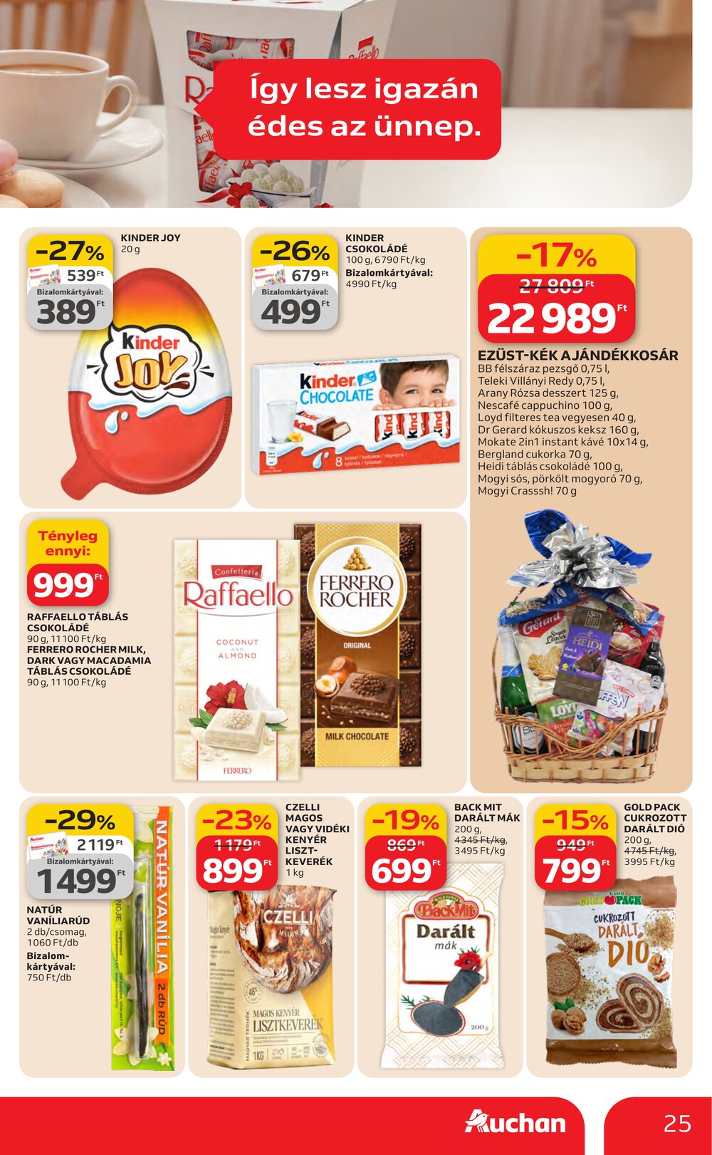 Auchan akciós újság 2026.03.19-től - 25. oldal.