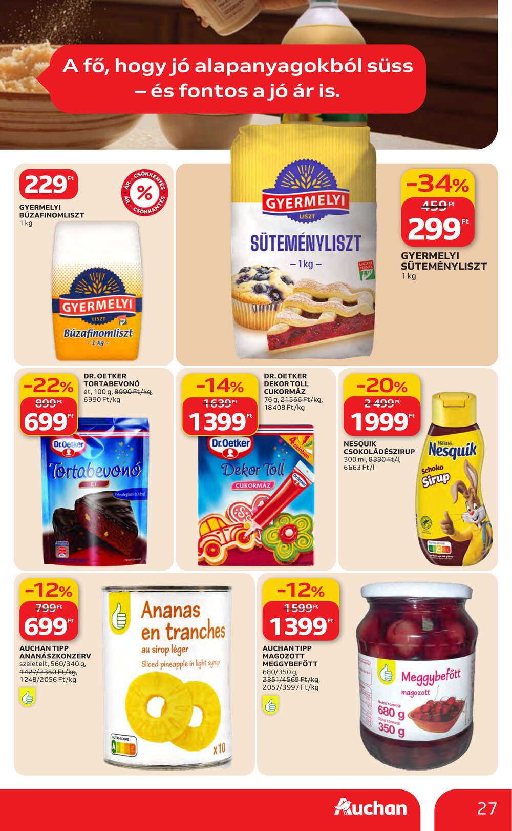 Auchan akciós újság 2026.03.19-től - 27. oldal.