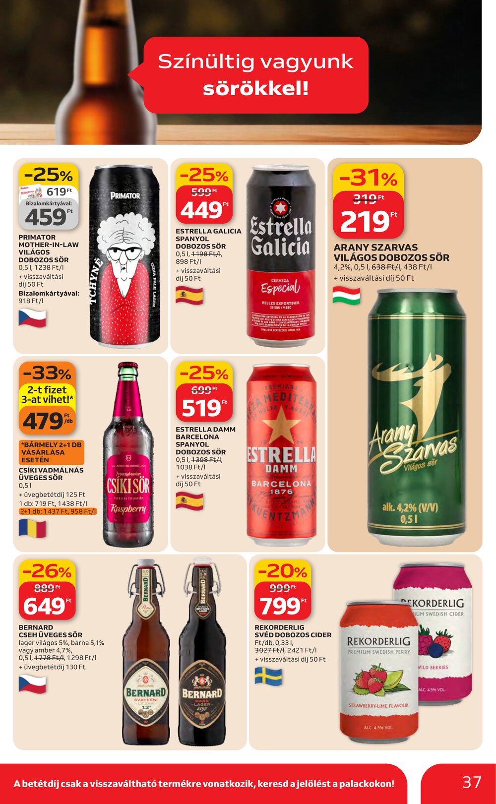 Auchan akciós újság 2026.03.19-től - 37. oldal.