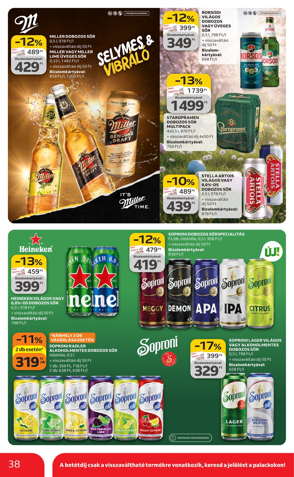 Auchan akciós újság 2026.03.19-től - 38. oldal.