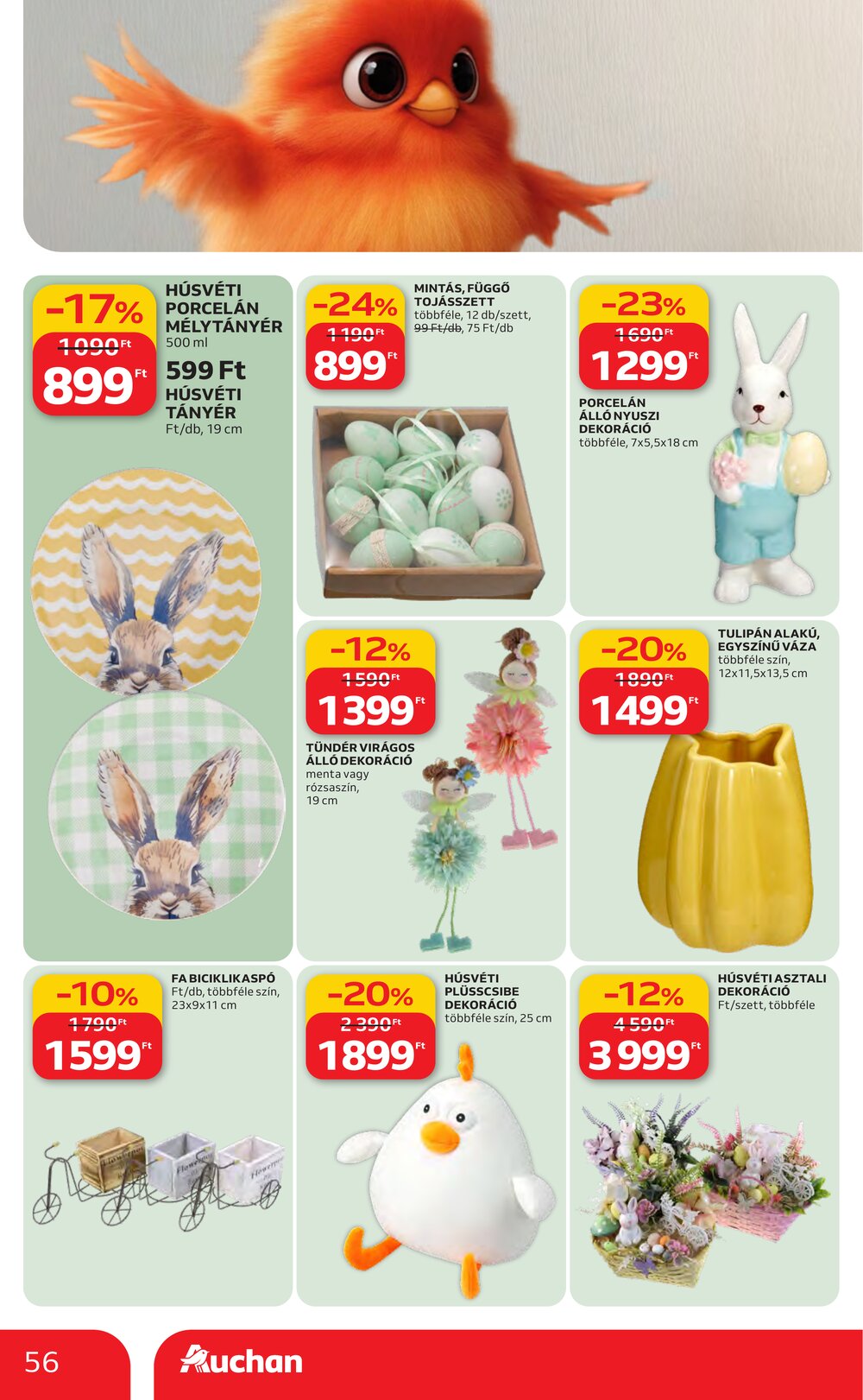 Auchan akciós újság 2026.03.19-től - 56. oldal.