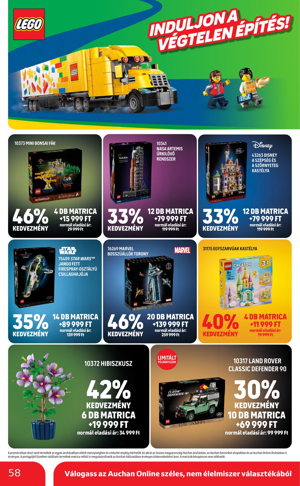 Auchan akciós újság 2026.03.19-től - 58. oldal.