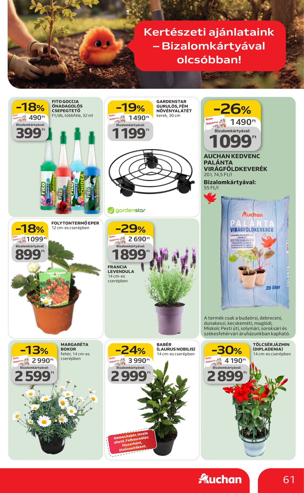 Auchan akciós újság 2026.03.19-től - 61. oldal.