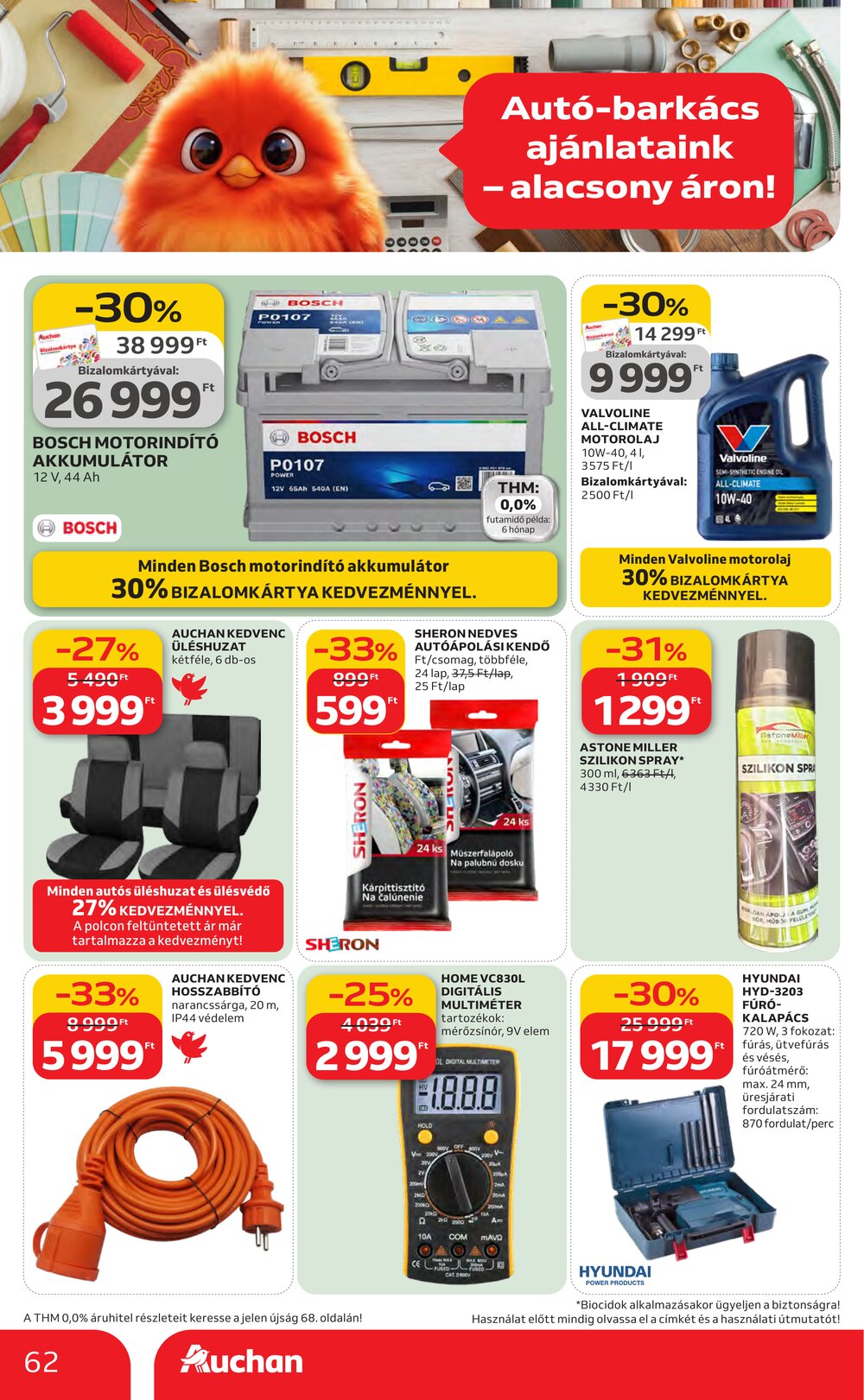 Auchan akciós újság 2026.03.19-től - 62. oldal.