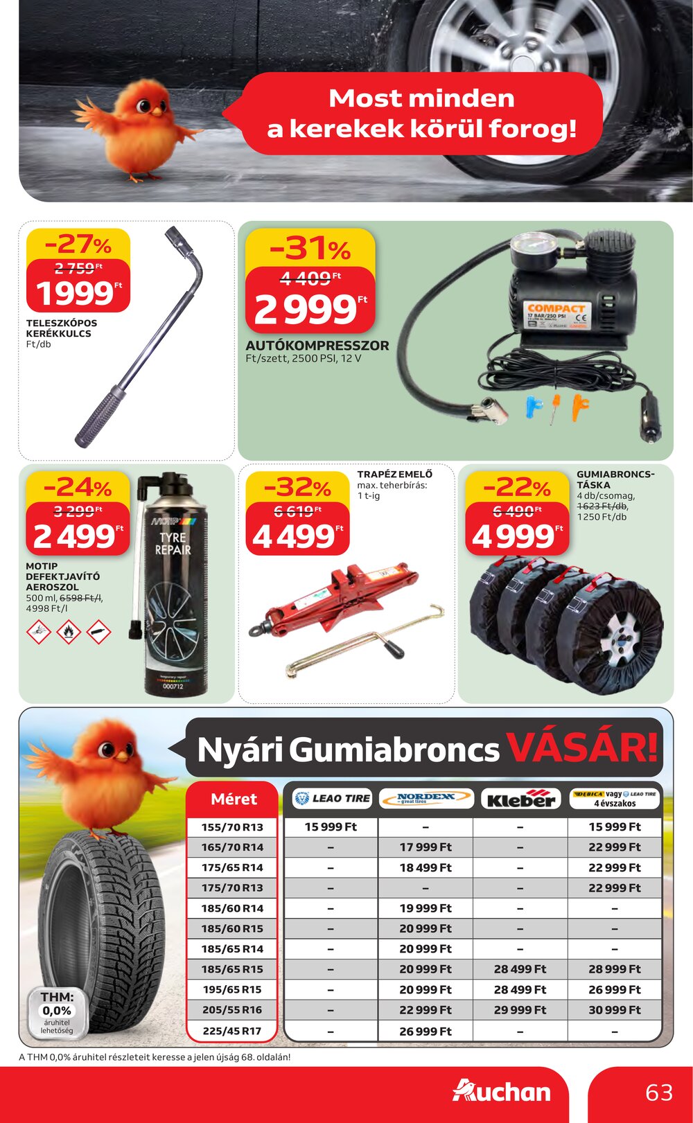 Auchan akciós újság 2026.03.19-től - 63. oldal.