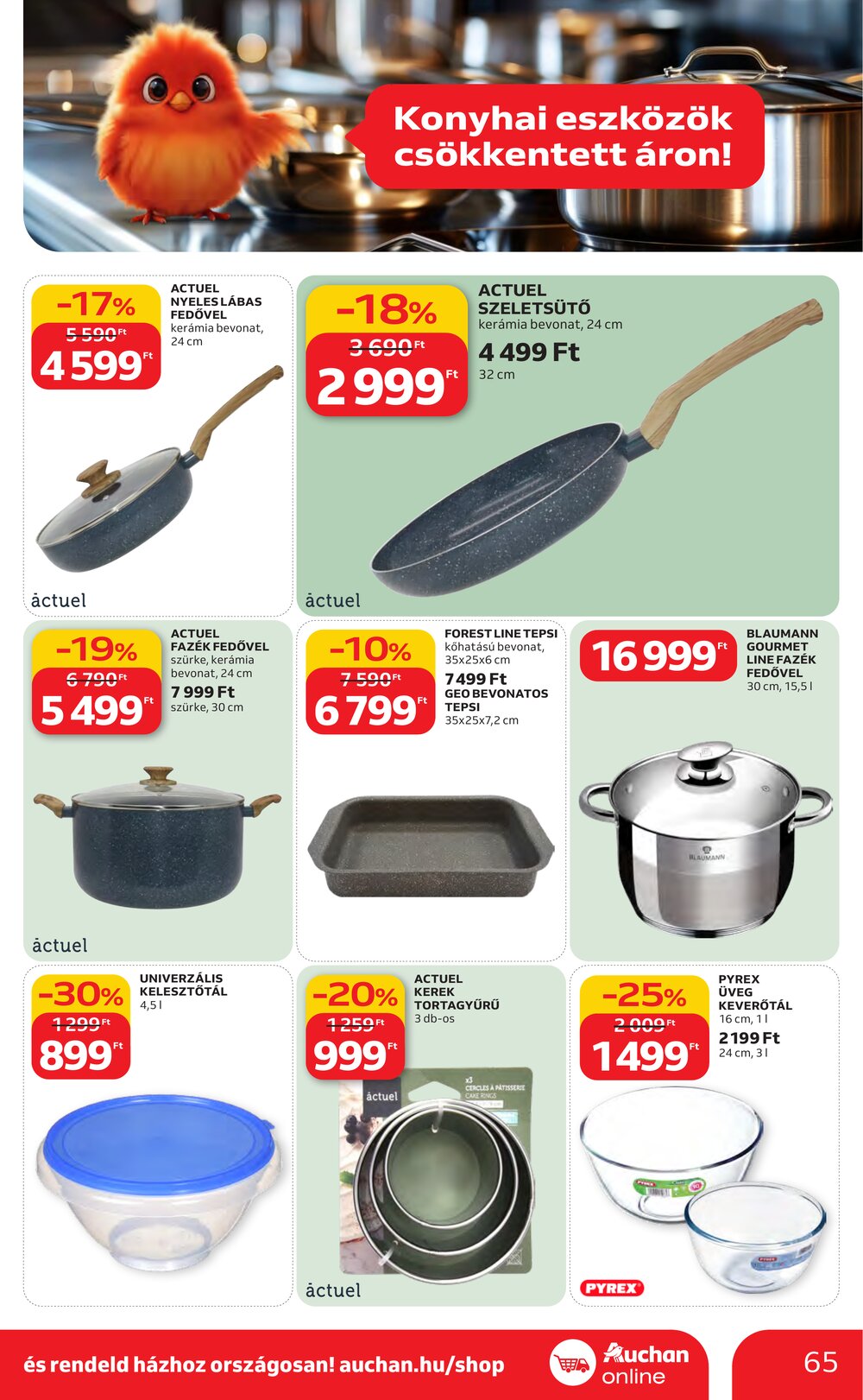 Auchan akciós újság 2026.03.19-től - 65. oldal.