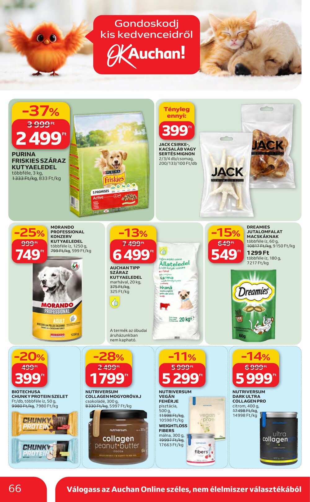 Auchan akciós újság 2026.03.19-től - 66. oldal.