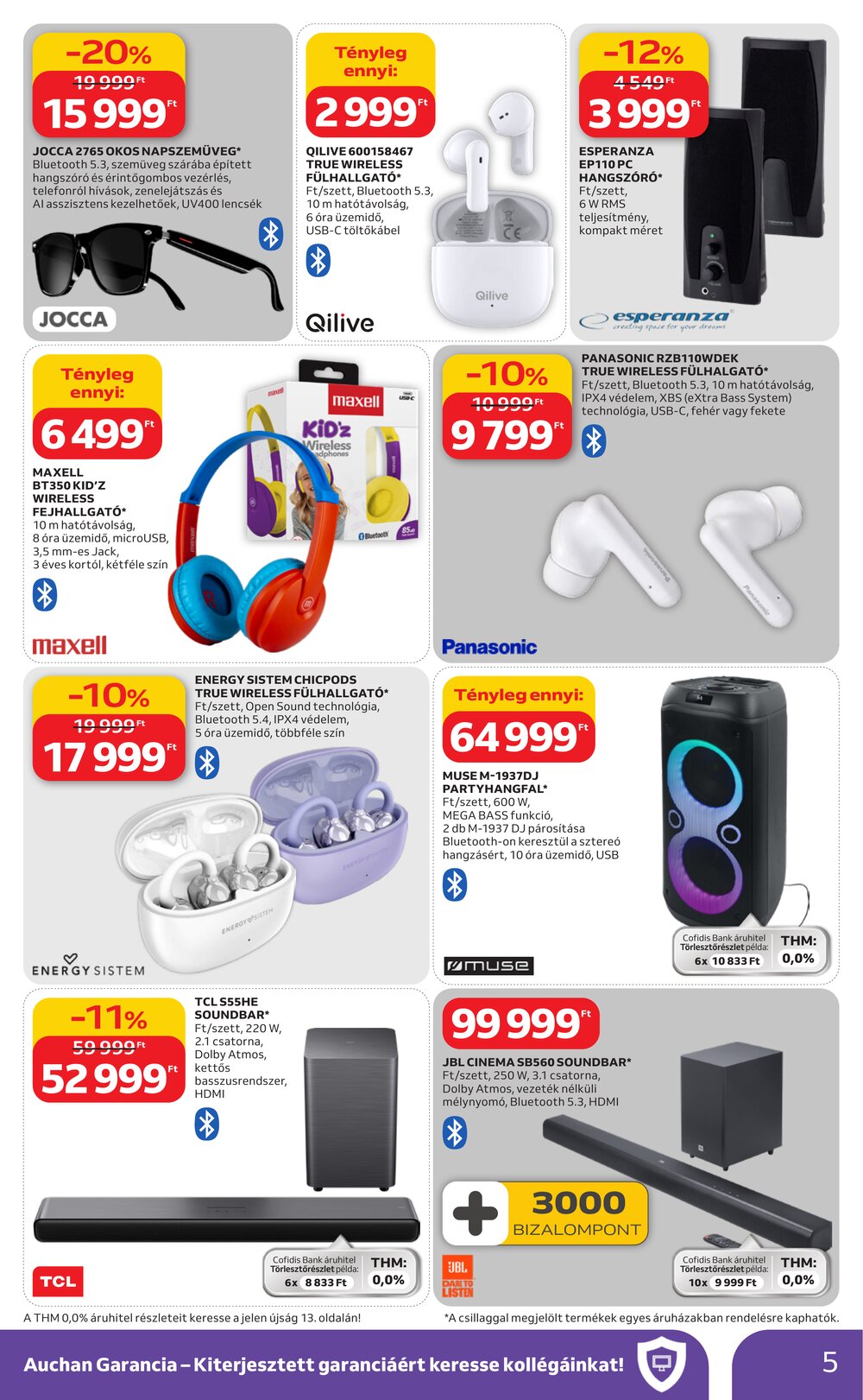 Auchan akciós újság 2026.03.19-től - 5. oldal.