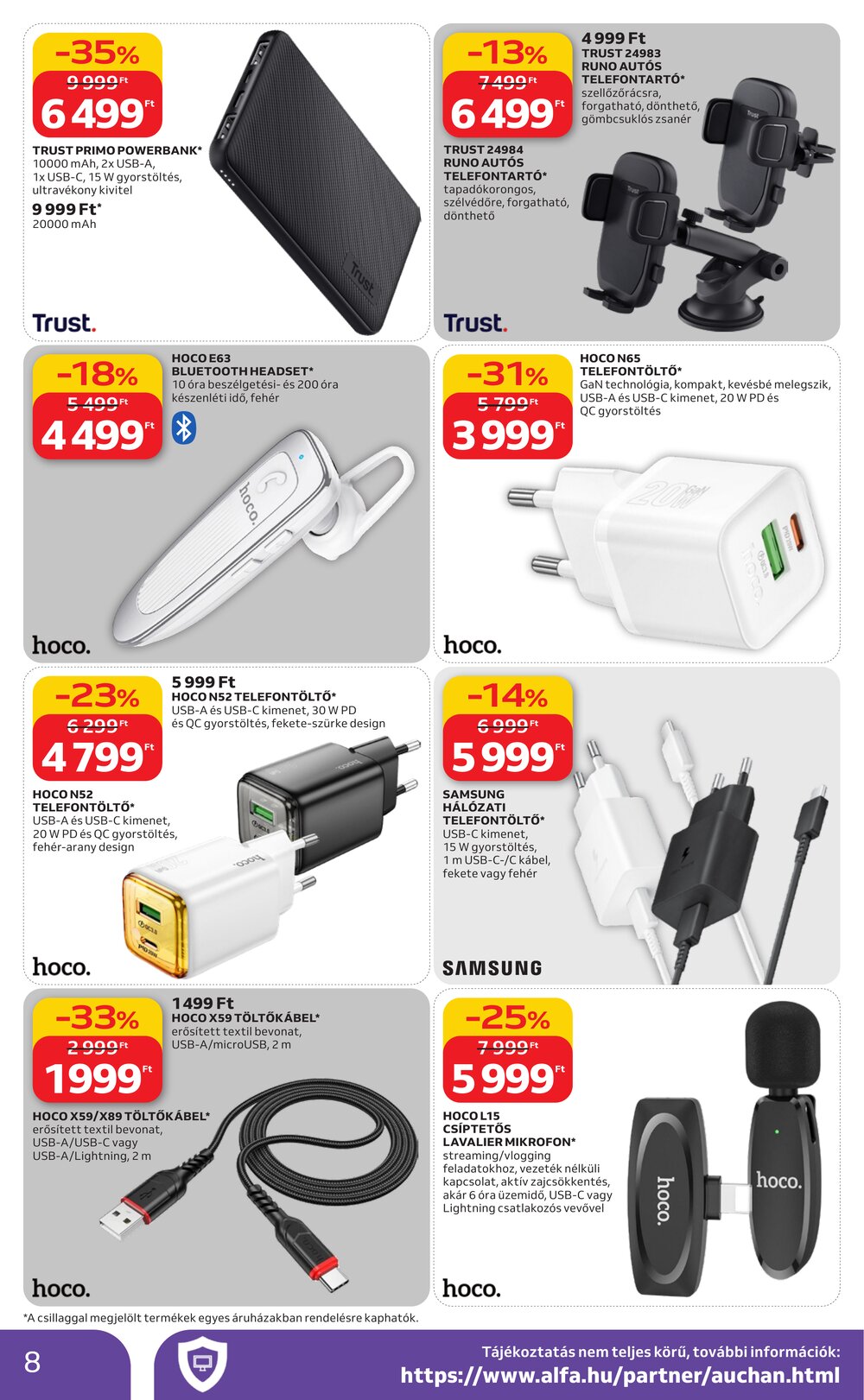 Auchan akciós újság 2026.03.19-től - 8. oldal.