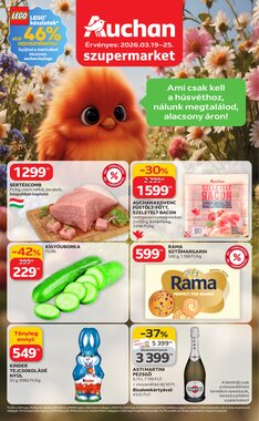 Auchan akciós újság 2026.03.19-től