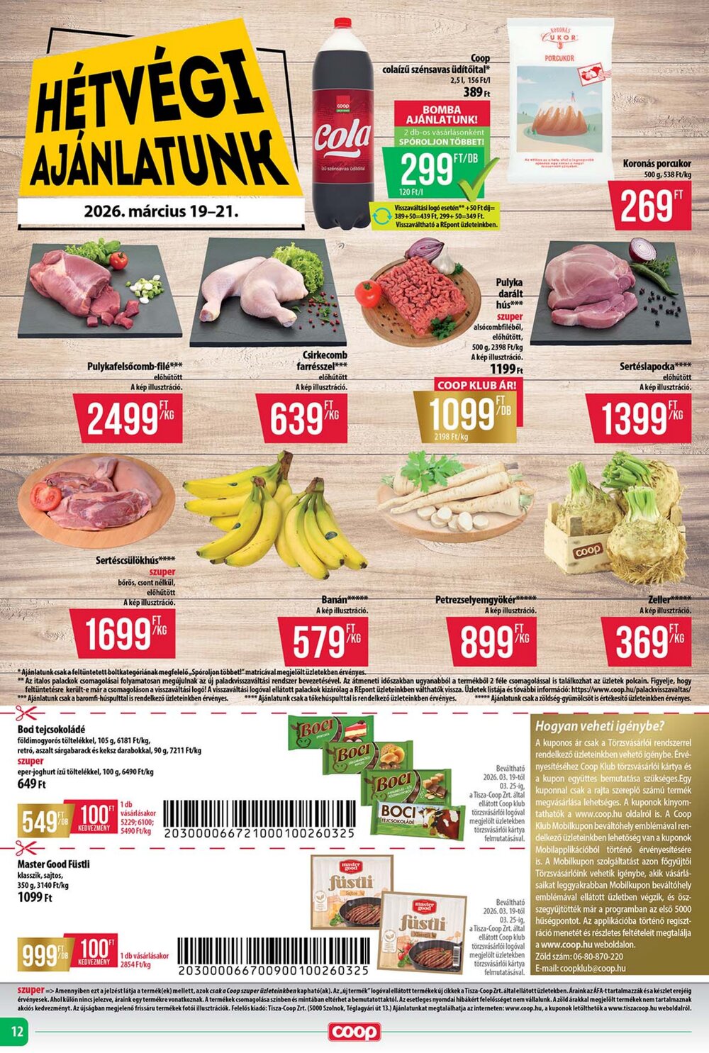 Coop akciós újság 2026.03.19-től - 12. oldal.
