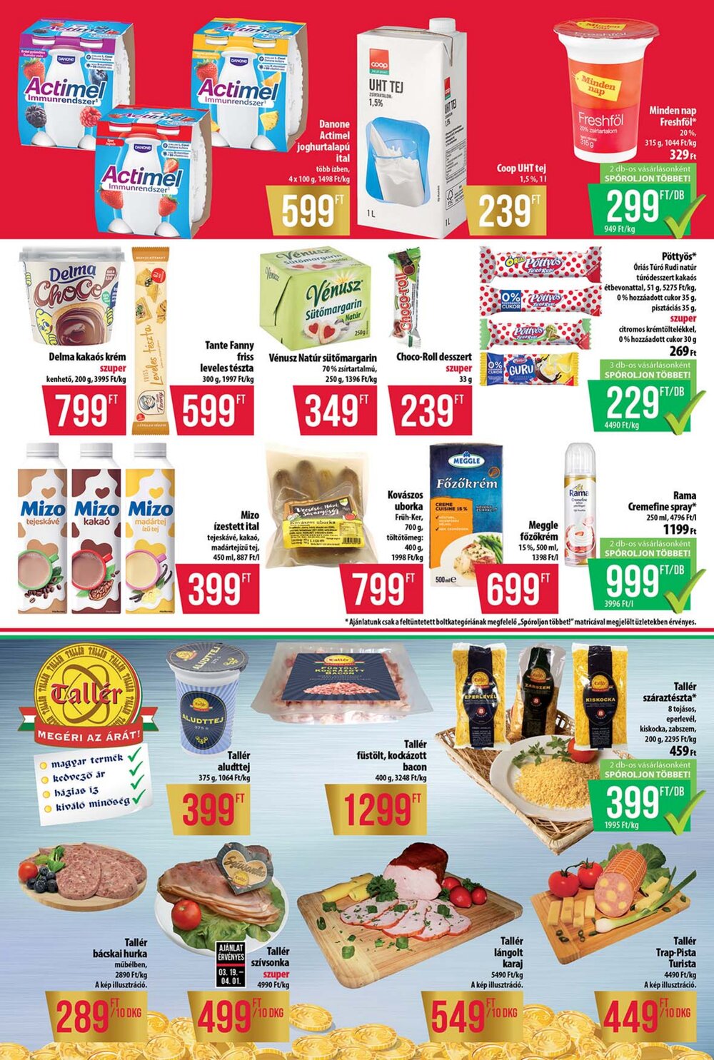 Coop akciós újság 2026.03.19-től - 2. oldal.