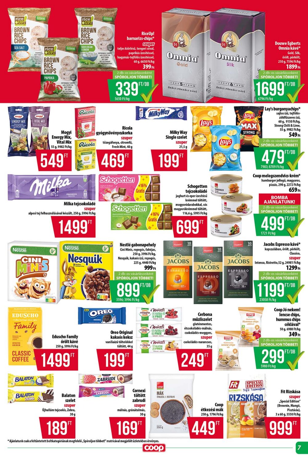 Coop akciós újság 2026.03.19-től - 7. oldal.