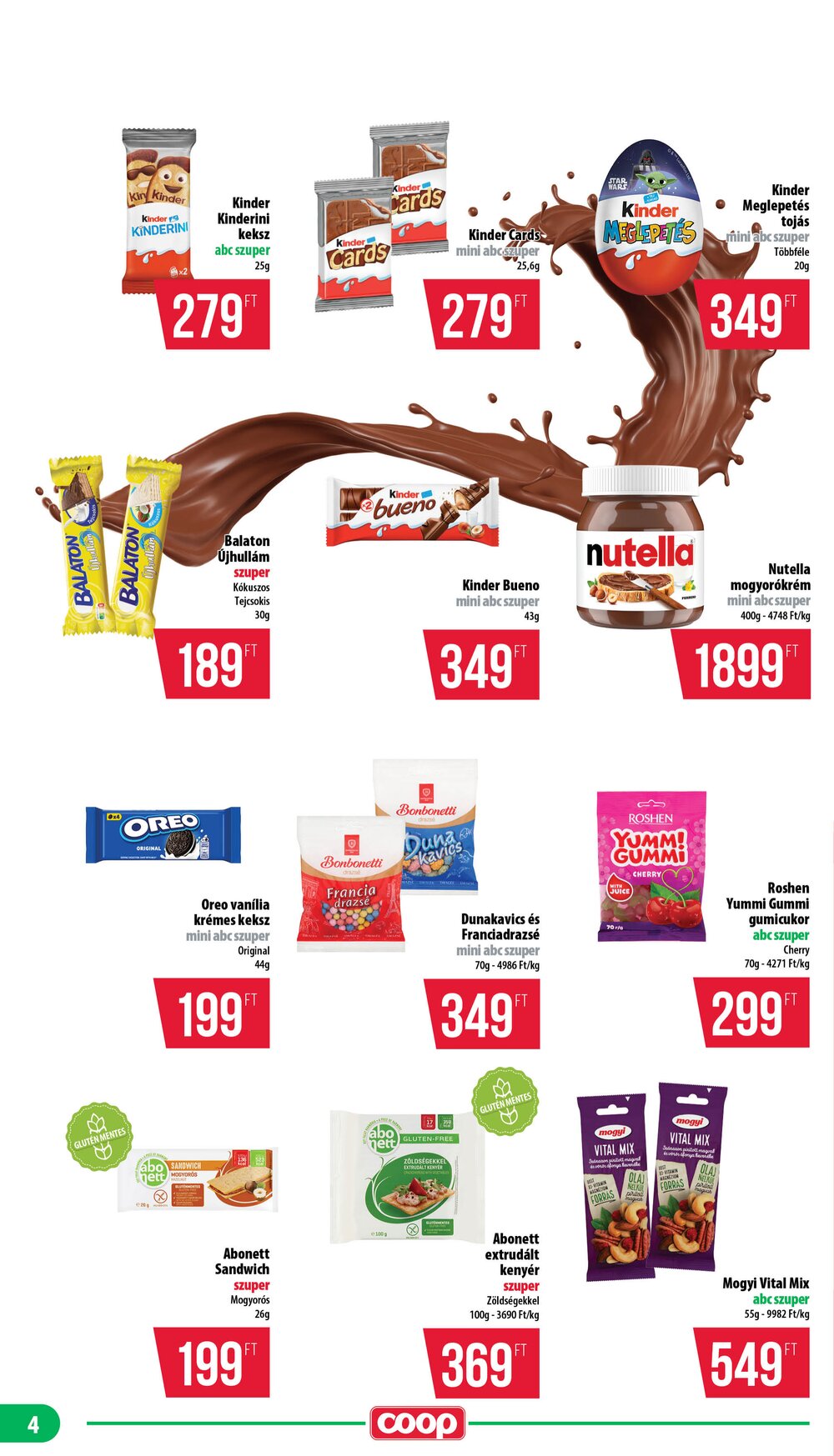 Coop akciós újság 2026.03.19-től - 4. oldal.