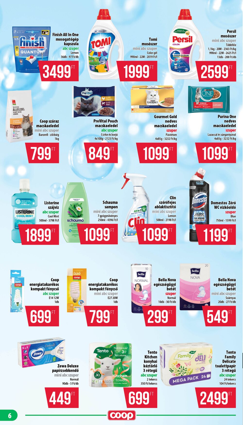 Coop akciós újság 2026.03.19-től - 6. oldal.