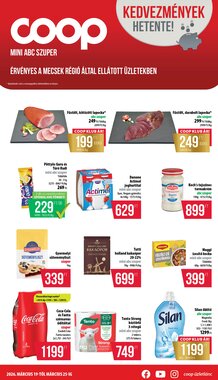 Coop akciós újság 2026.03.19-től