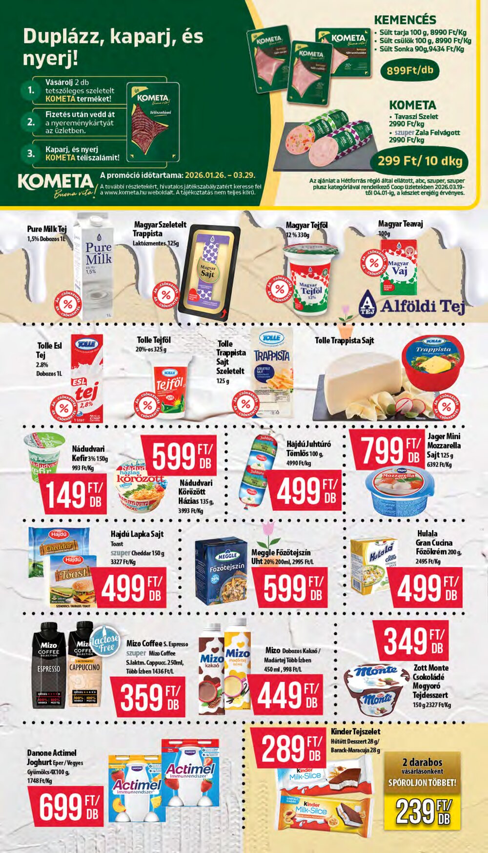 Coop akciós újság 2026.03.19-től - 4. oldal.