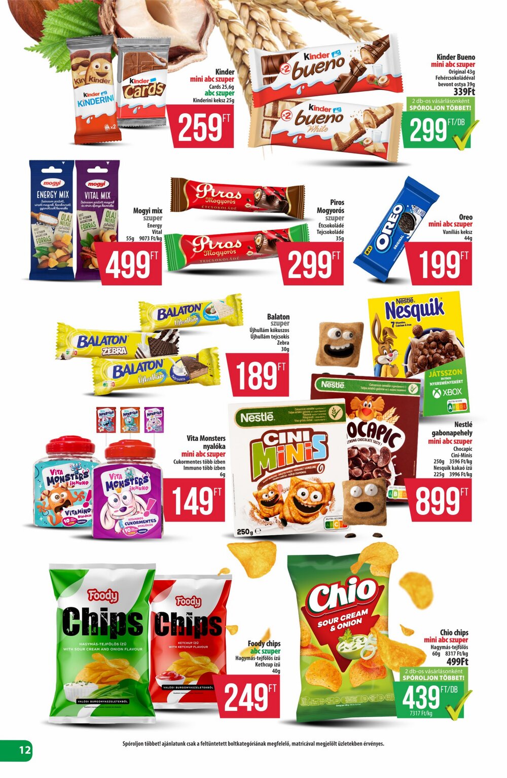 Coop akciós újság 2026.03.19-től - 12. oldal.