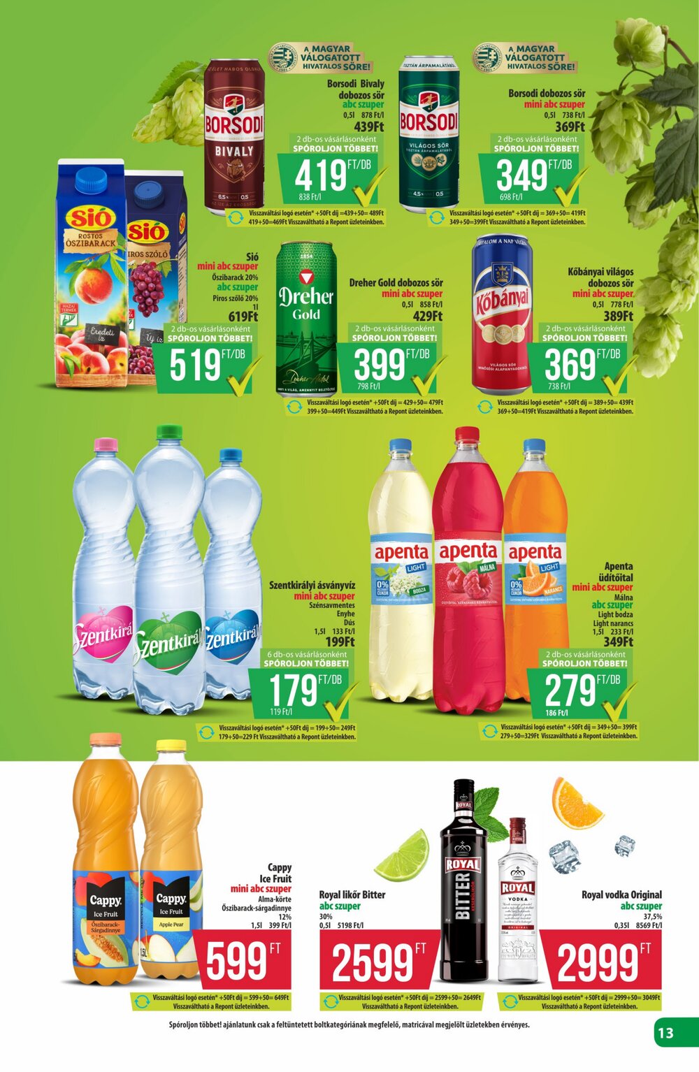 Coop akciós újság 2026.03.19-től - 13. oldal.