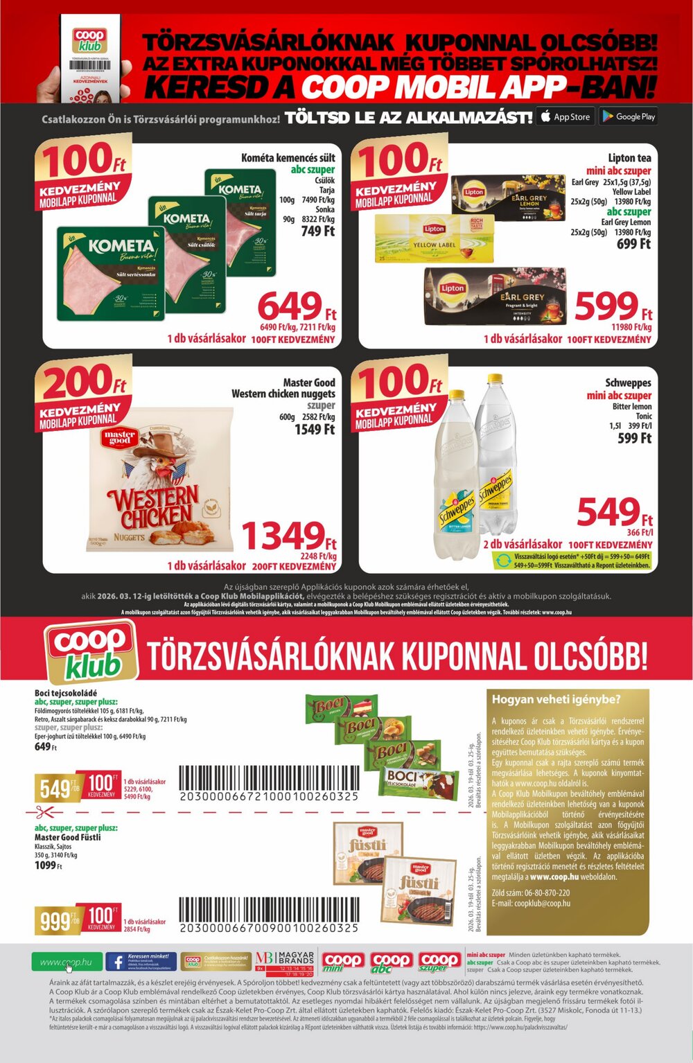 Coop akciós újság 2026.03.19-től - 16. oldal.